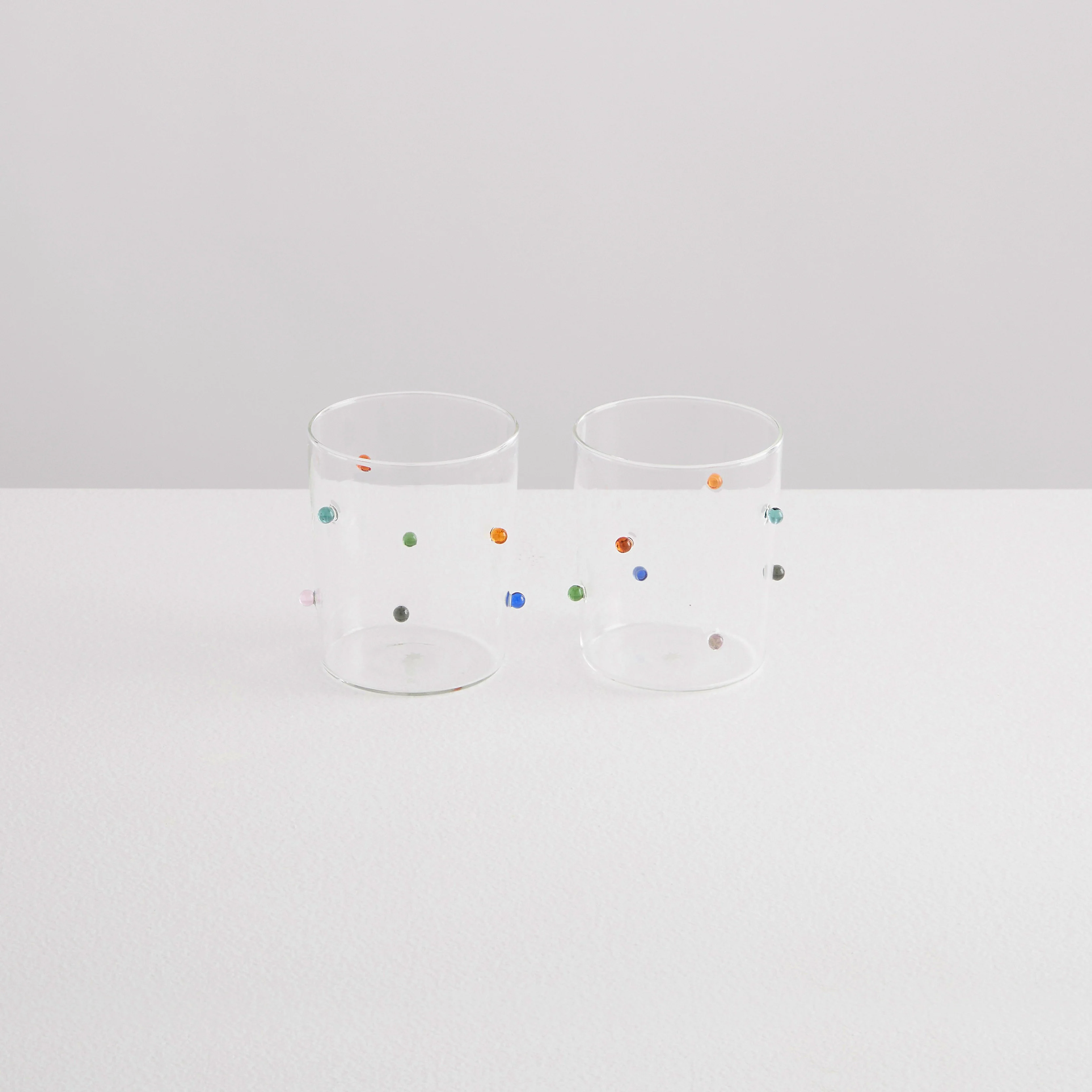 2 Pomponette Gobelets | Clear & Multi - Image 3