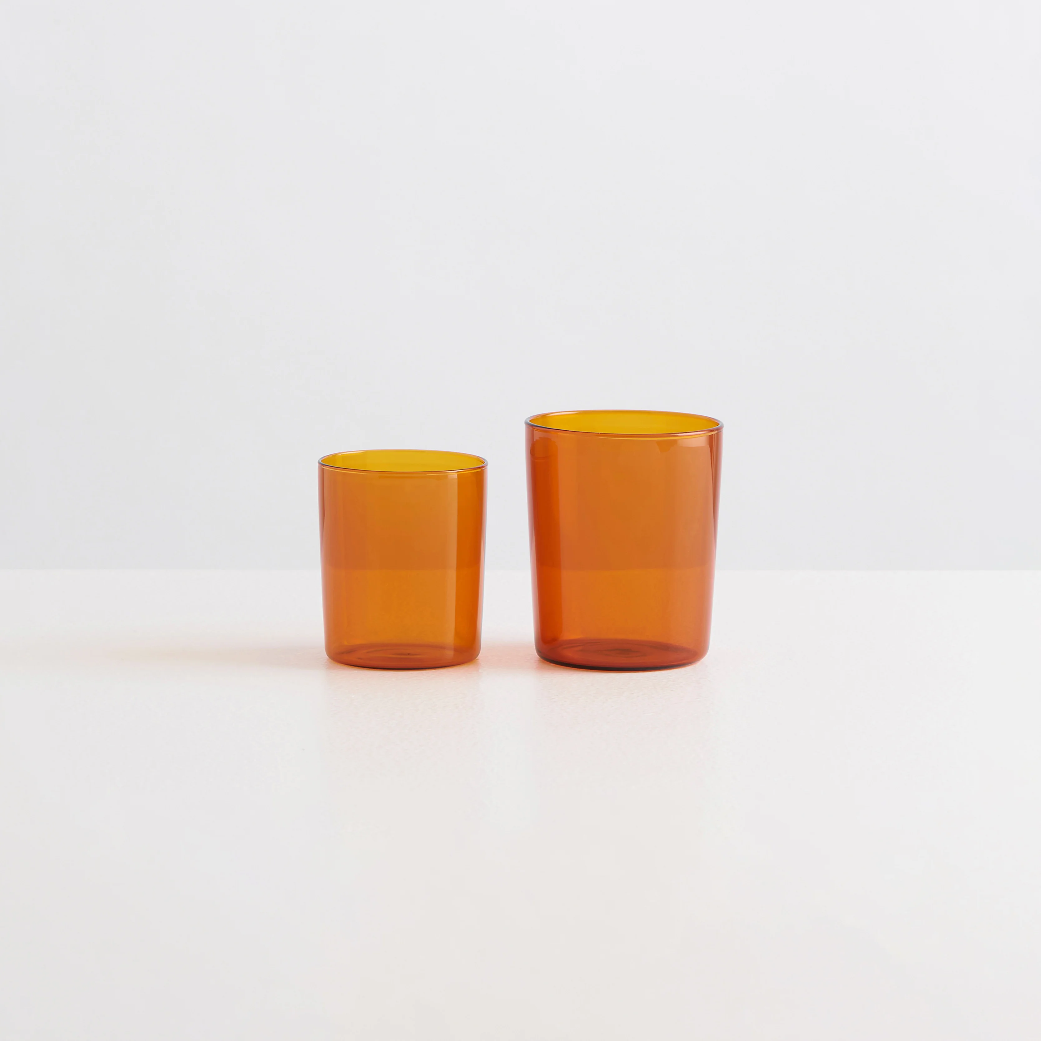 4 Large Gobelets | Amber - Image 3