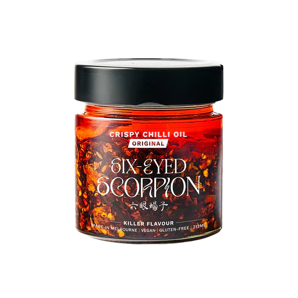 Six-Eyed Scorpion Crispy Chilli Oil